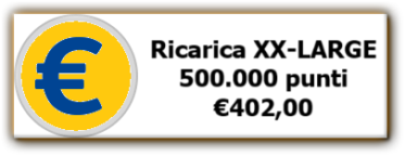 Bottone ricarica punti XXlarge